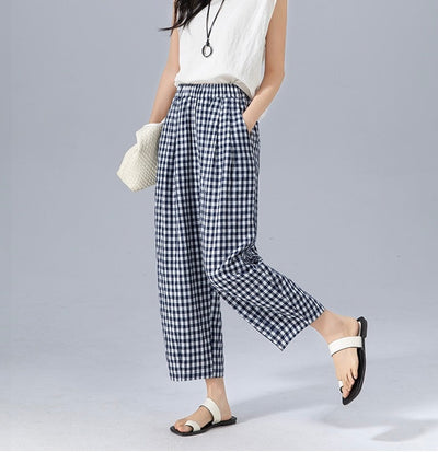 Auralis | Gingham Trousers