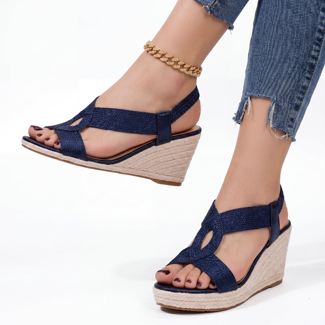 Caitlyn | Knitted Open-Back Heels