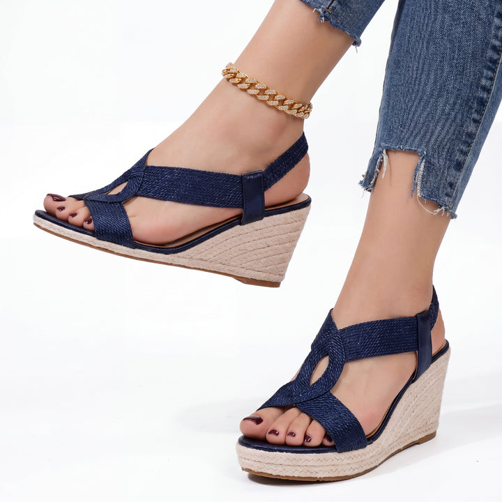 Caitlyn | Knitted Open-Back Heels