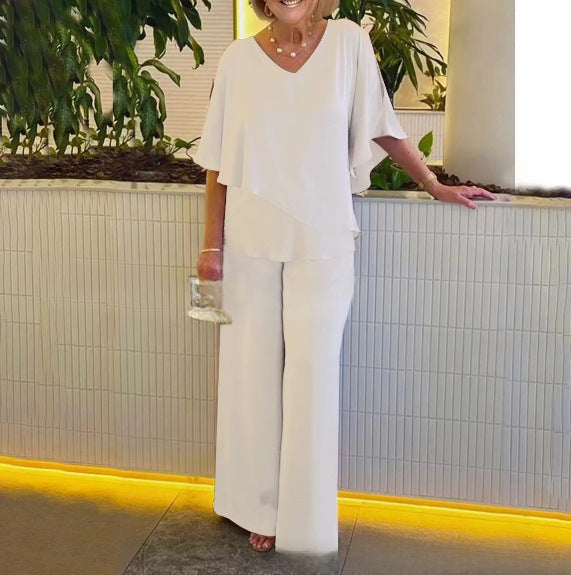 Martha | Ensemble deux pièces pantalon large
