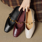 Zyra | Genuine Leather Flats