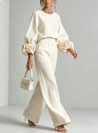 Savannah | Floral Cuff Two-Piece Set
