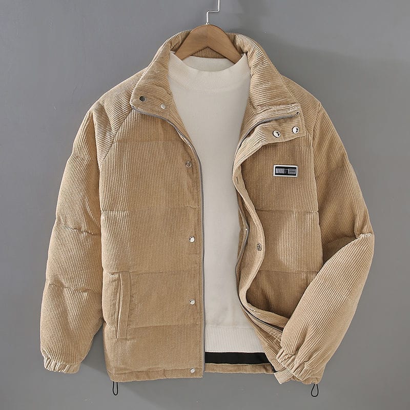 Beckett | Corduroy Down Puffer Jacket