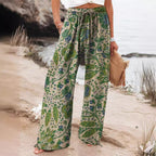 Maite | Floral print trousers