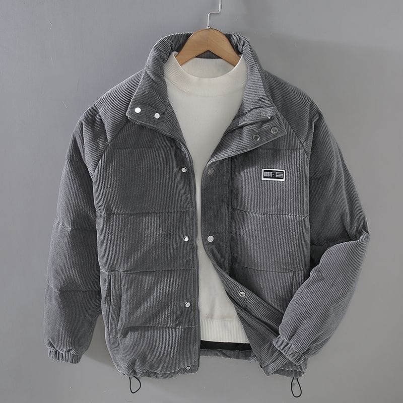 Beckett | Corduroy Down Puffer Jacket