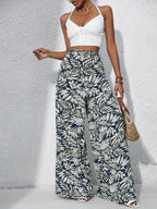 Ivette | Floral print trousers