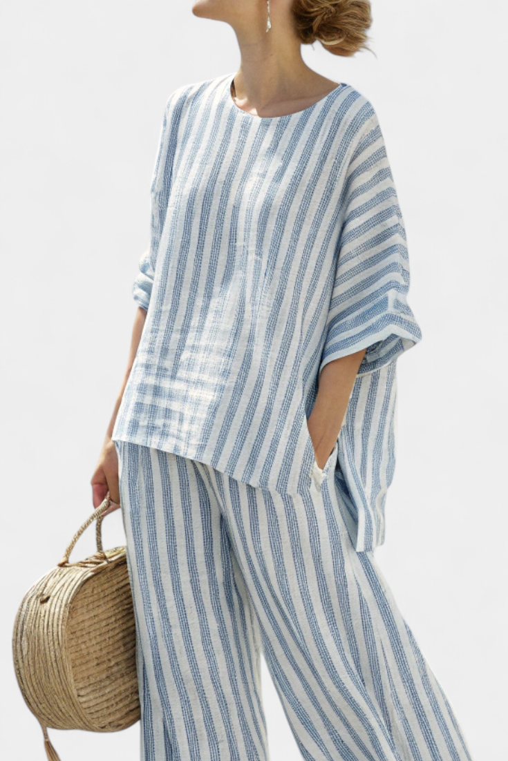 Federica | Ensemble sophistiqué en lin