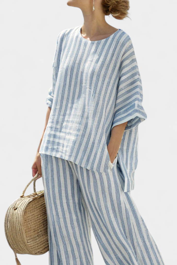 Federica | Ensemble sophistiqué en lin