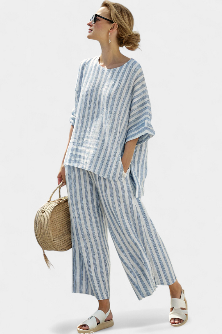 Federica | Ensemble sophistiqué en lin