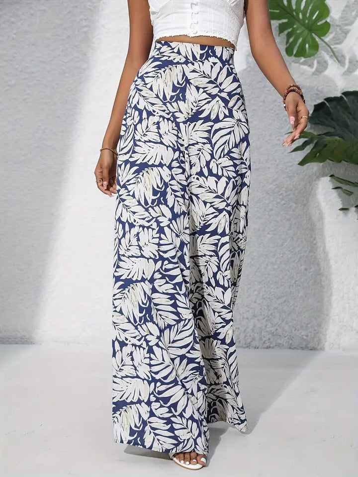 Ivette | Pantalon à imprimé floral