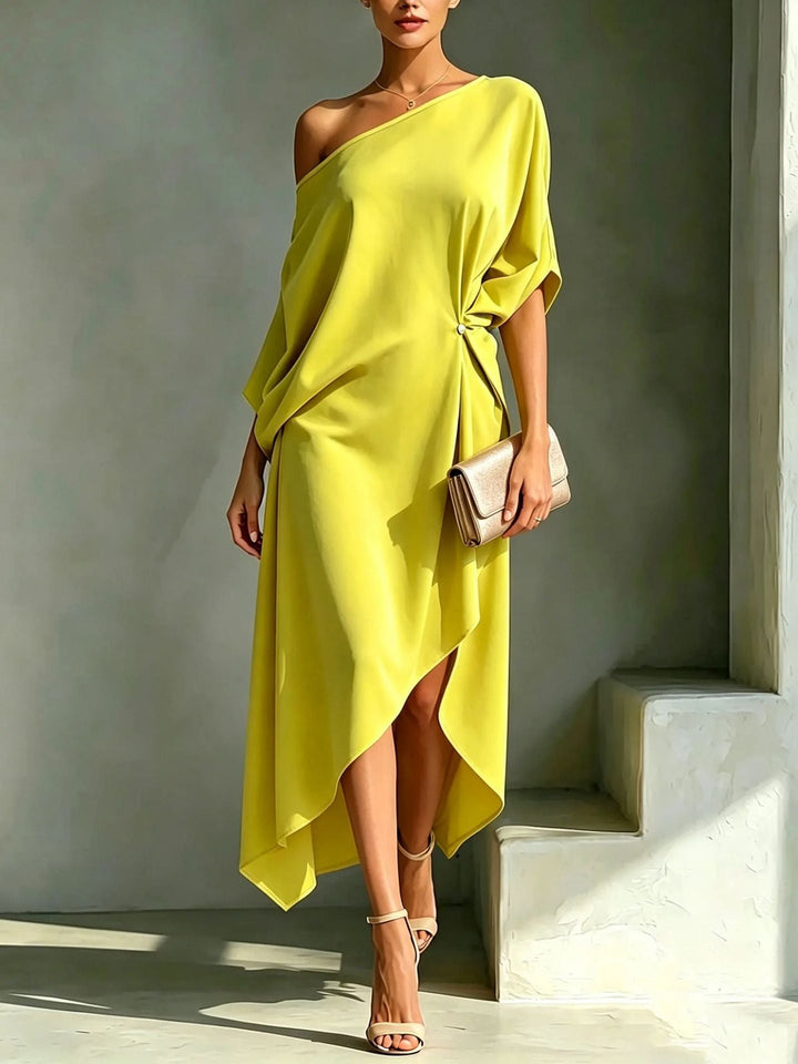 Camilana | Robe élégante asymétrique
