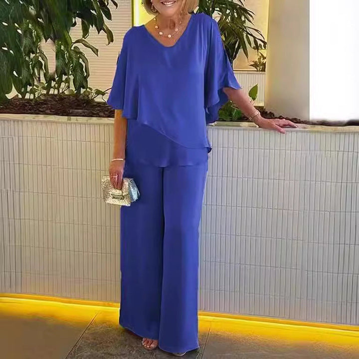 Martha | Ensemble deux pièces pantalon large