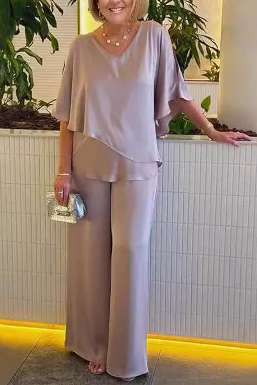 Martha | Ensemble deux pièces pantalon large