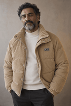 Beckett | Corduroy Down Puffer Jacket