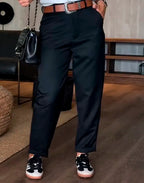 Silvana - Striped Tailored Trousers