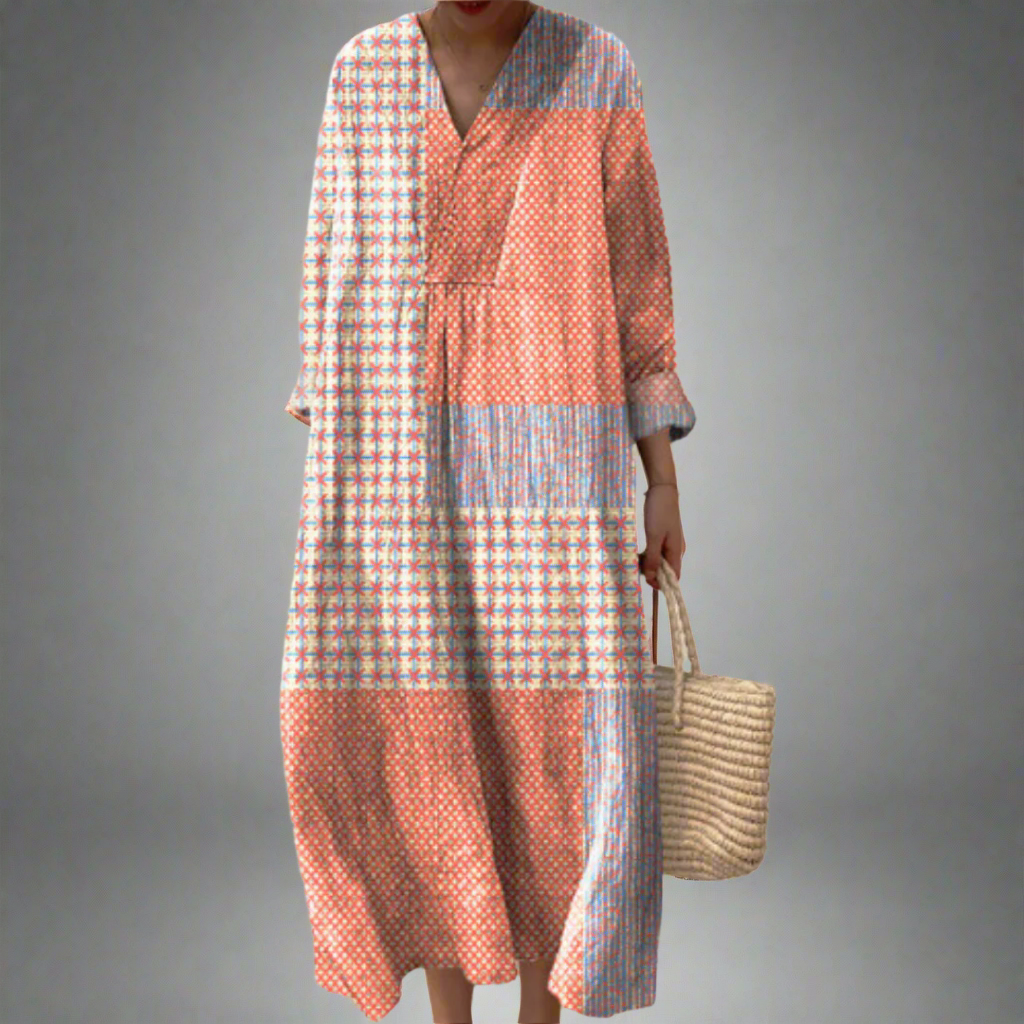 Brielle | Robe géométrique élégante