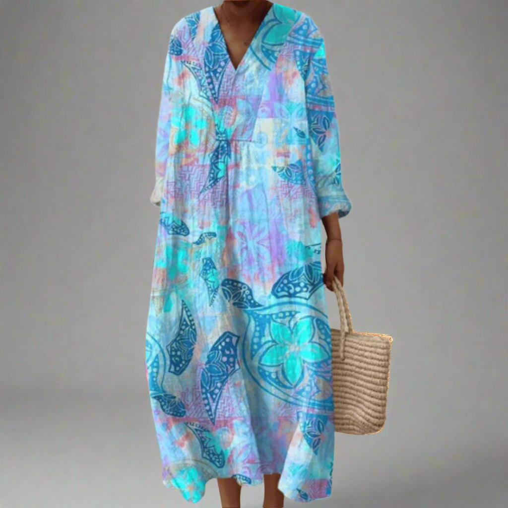 Alinta | Robe géométrique élégante