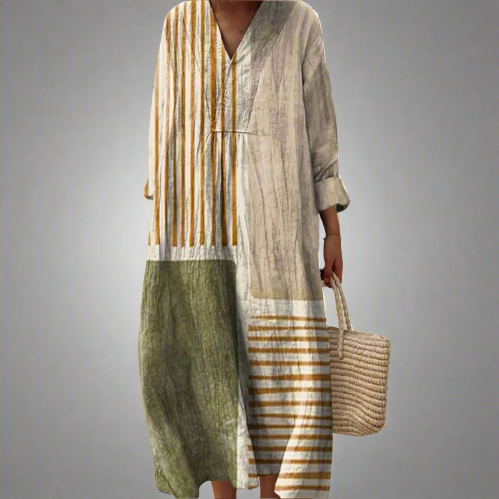 Corinda | Robe géométrique élégante