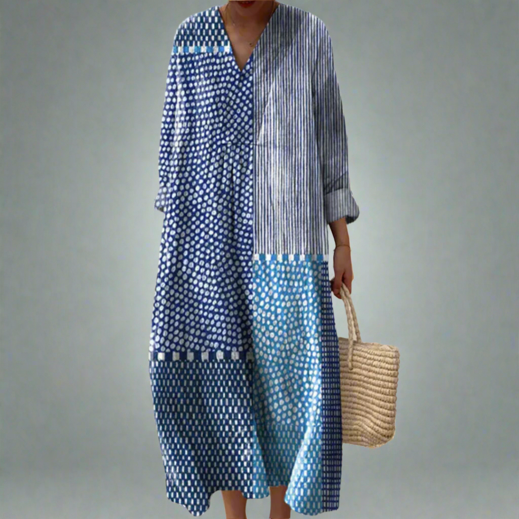 Olinda | Robe géométrique élégante