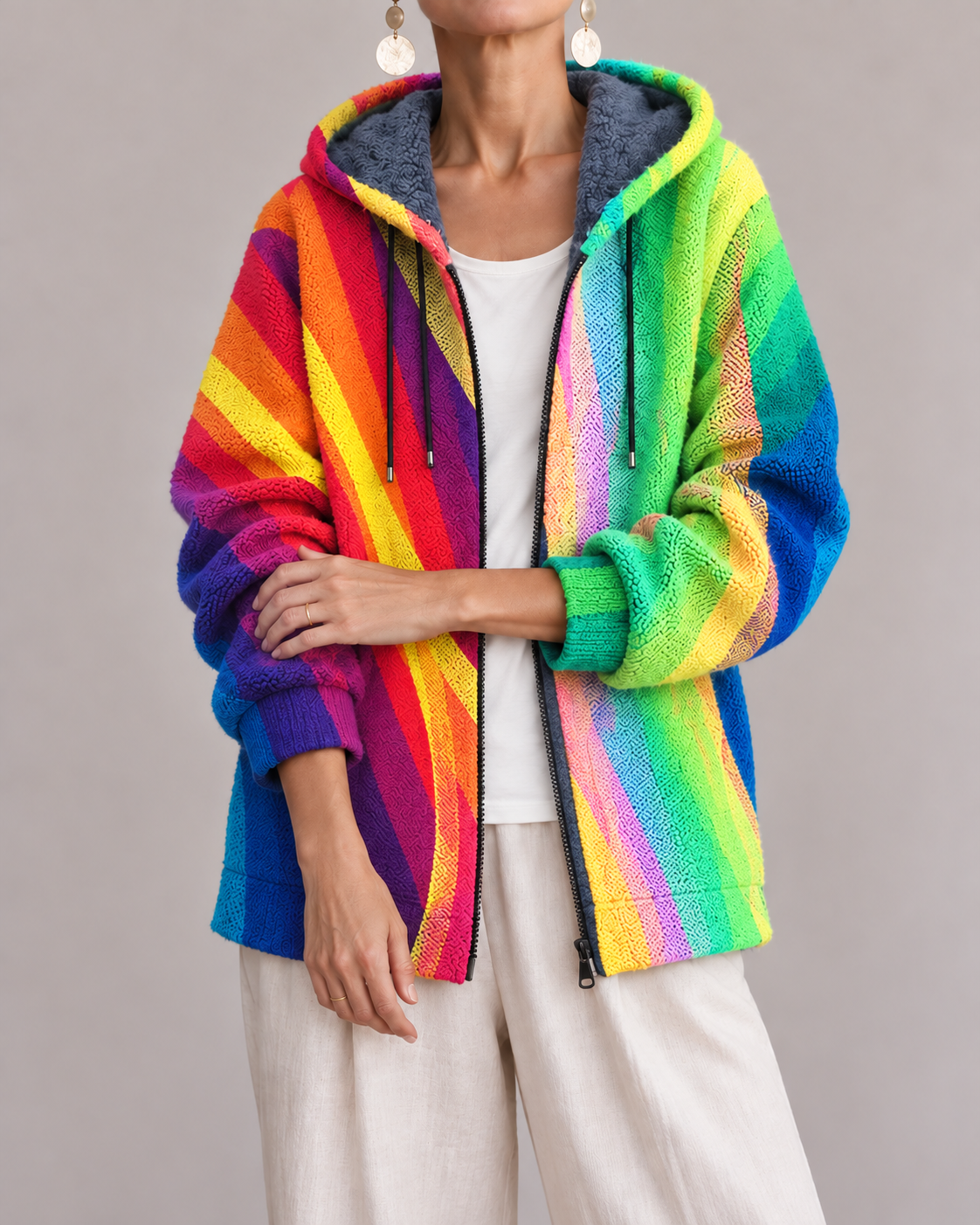 Faye | Art-Inspired Statement Hoodie