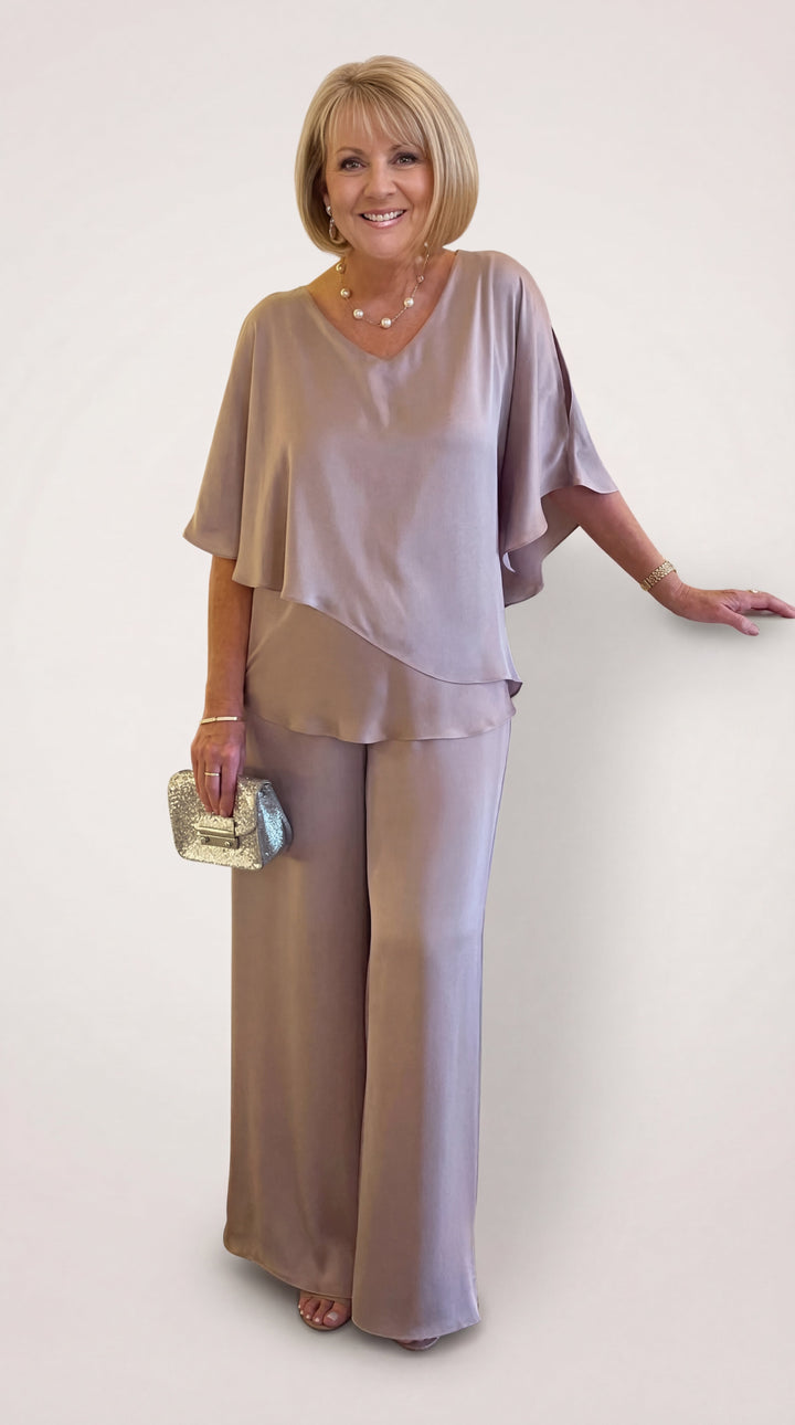 Martha | Ensemble deux pièces pantalon large