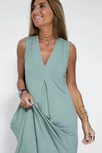 Emma | Elegant long dress + matching cardigan FREE