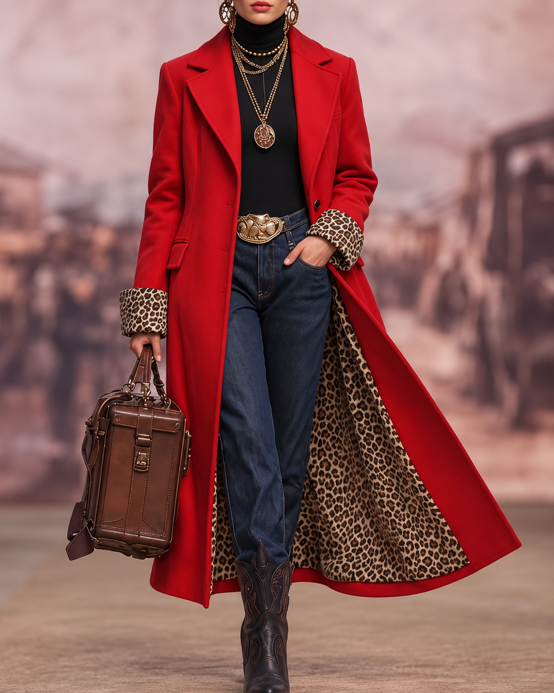 Madeline | Elegant Long Tailored Coat