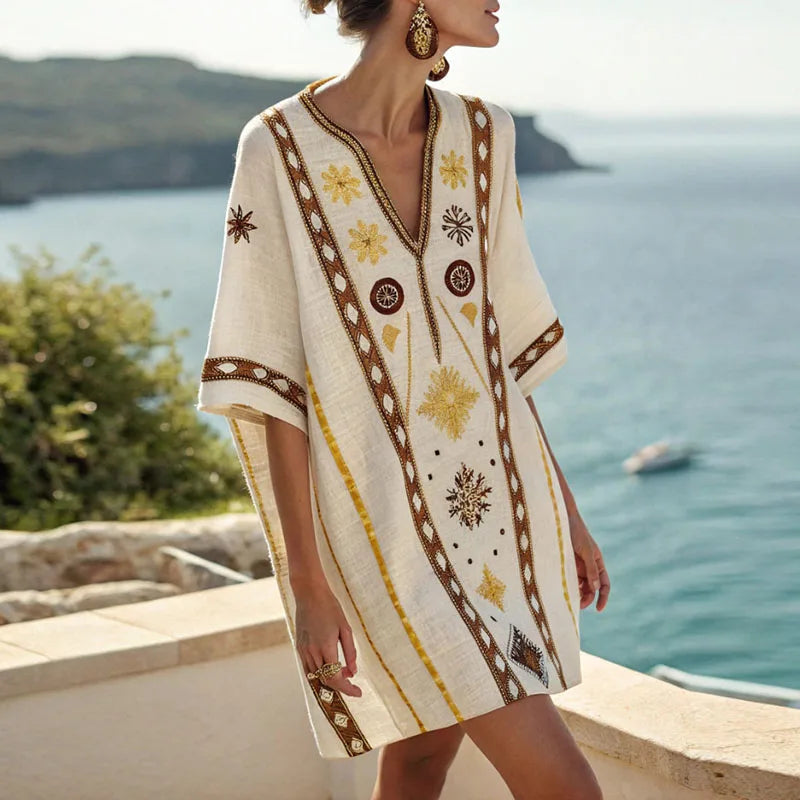Béatrice | Short Summer Kaftan