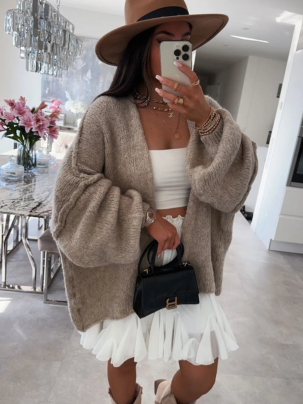 Eleanor | Cozy Loose-Knit Cardigan
