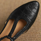 Vivian | Leather Mary Janes