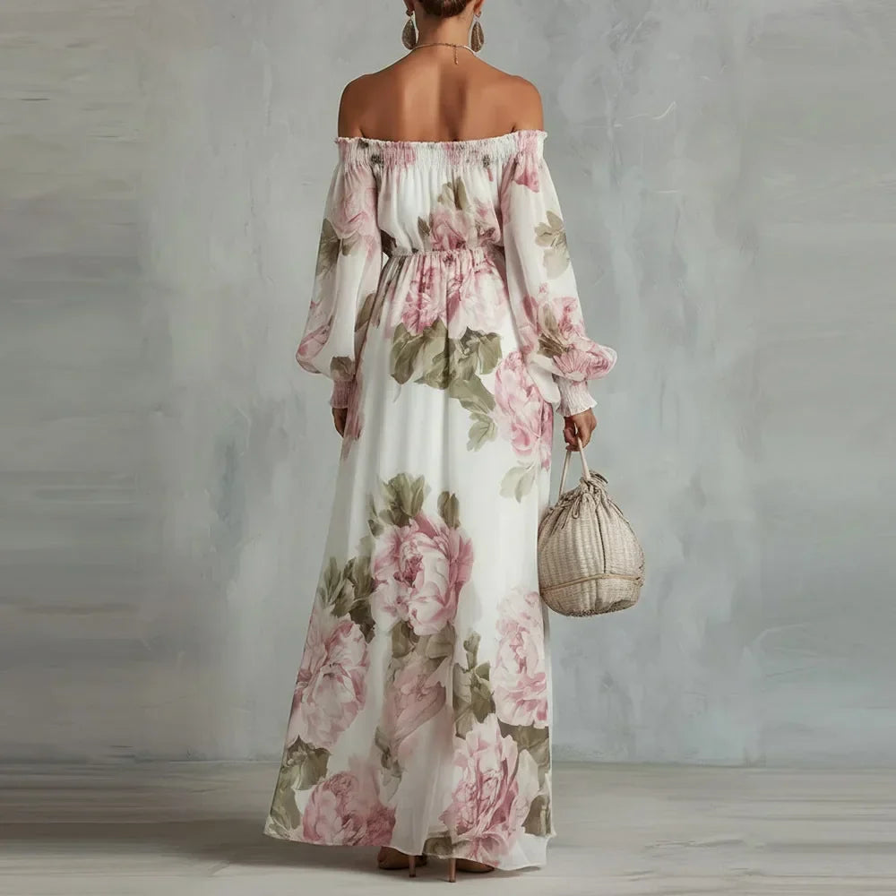 Pivoine | Robe Maxi Fleurie