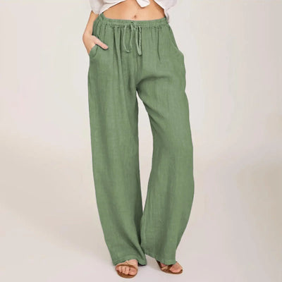 Calivra | Comfortable Cotton Linen Pants