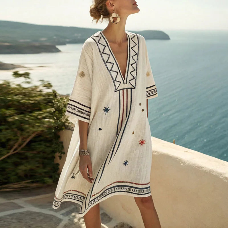Ondine | Short summer caftan