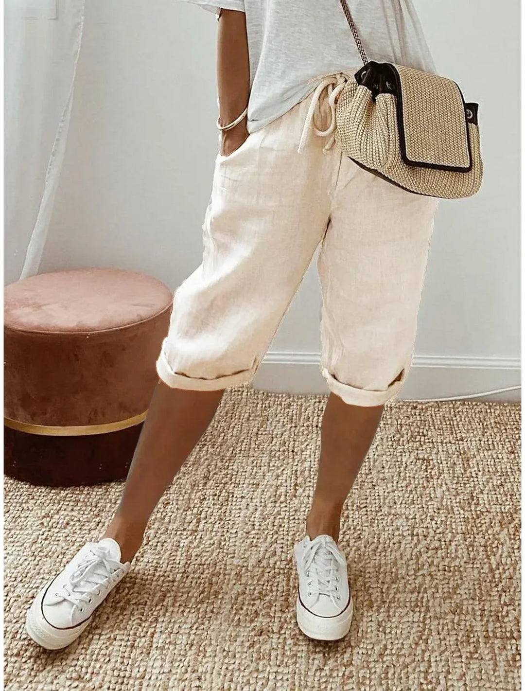 Marcoola | Pantalons élégants style hawaïen