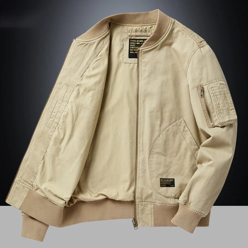 James | Vintage Bomber Jacket