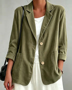 Greta | Single Breasted Blazer