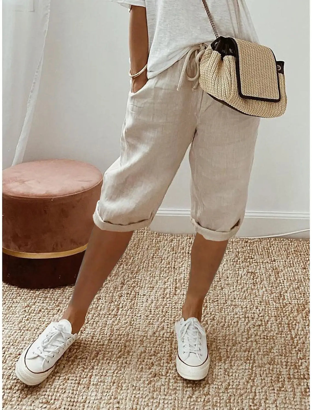 Marcoola | Pantalons élégants style hawaïen