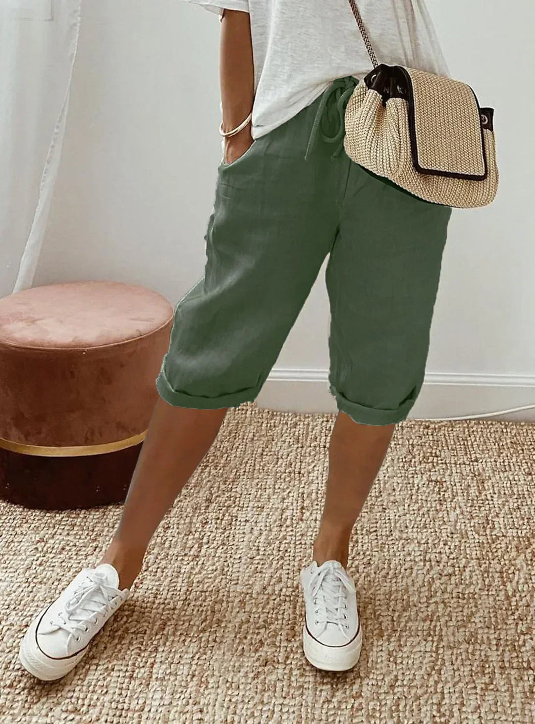 Marcoola | Pantalons élégants style hawaïen