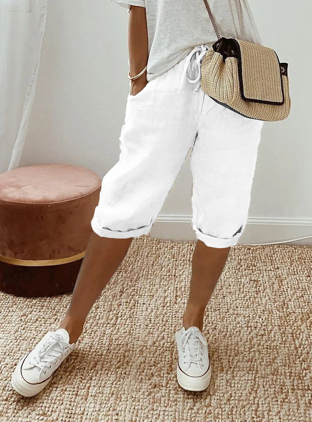 Marcoola | Pantalons élégants style hawaïen