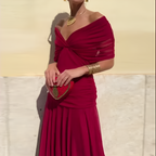Turia | High-Waisted Pleated Dress