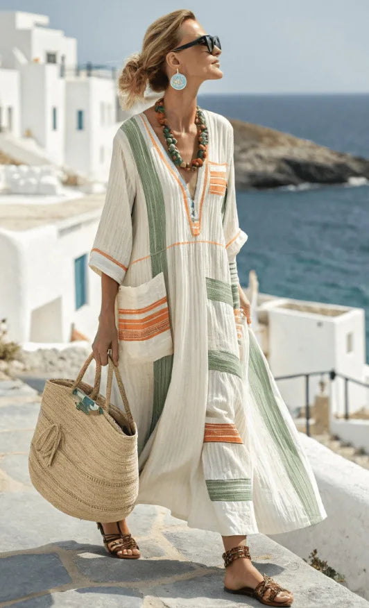 Miraluna | Long Summer Caftan