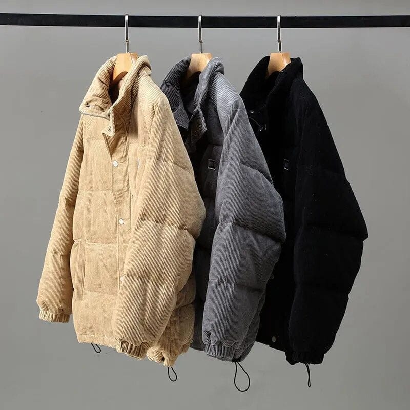 Beckett | Corduroy Down Puffer Jacket