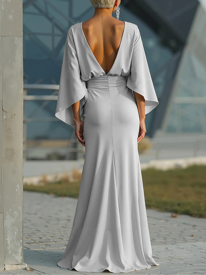 Claira | Robe élégante col en V