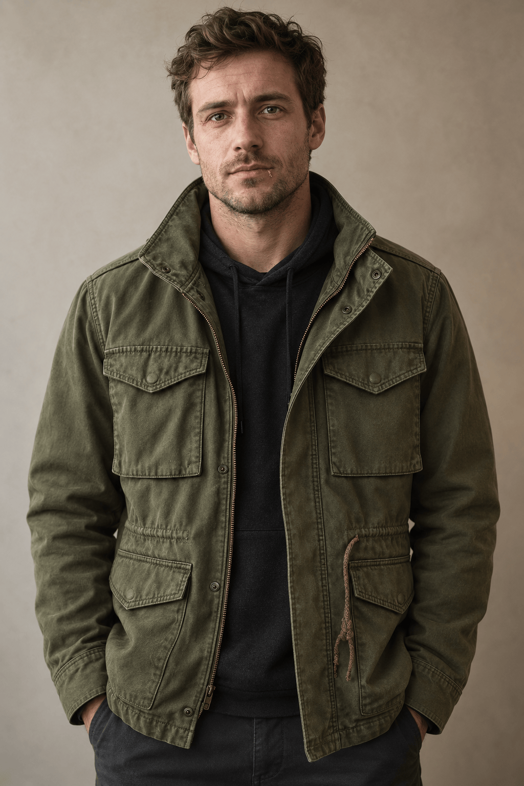 Prescott | Cotton Canvas Field Jacket