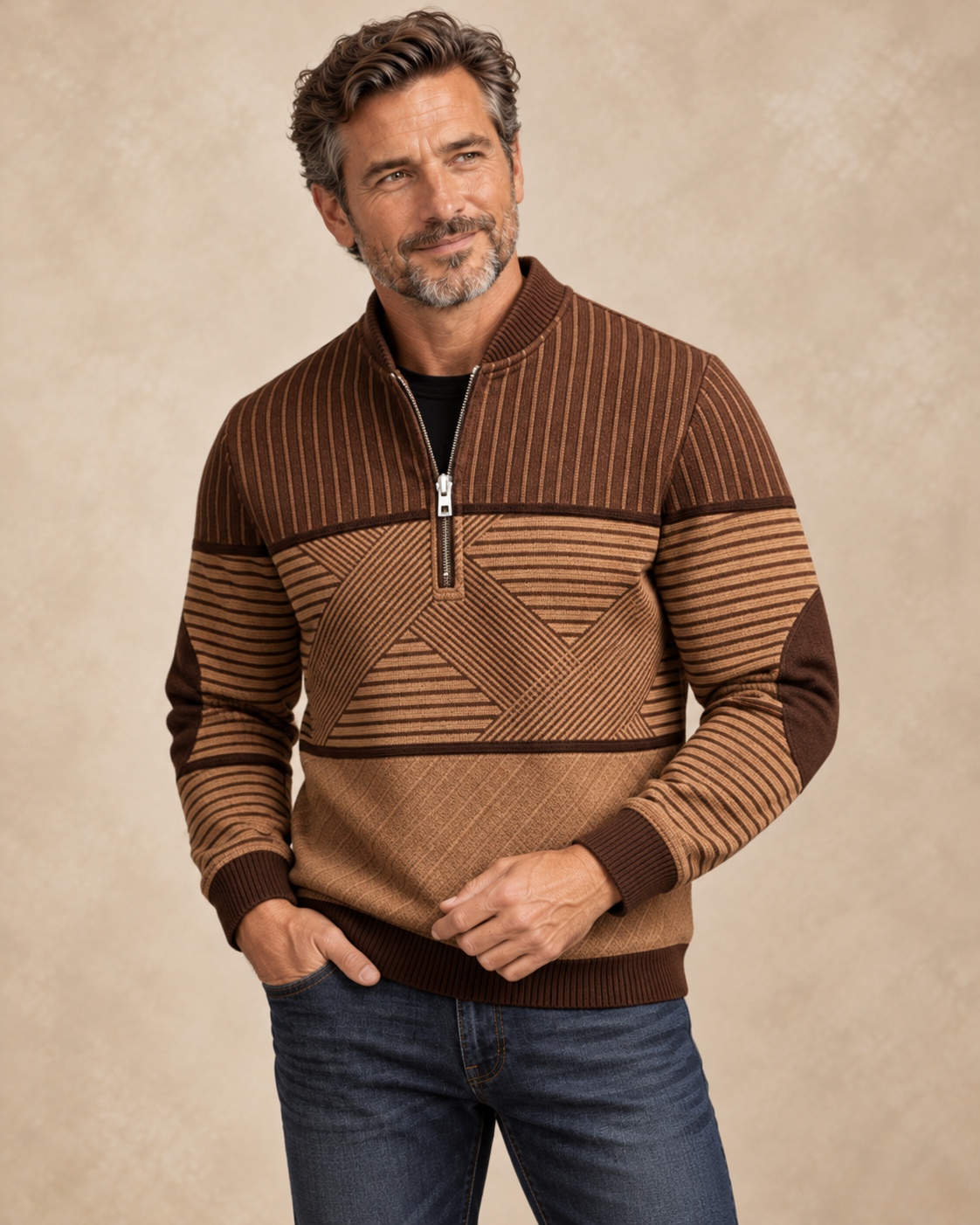 Viktor | Half-Zip Men's Sweater