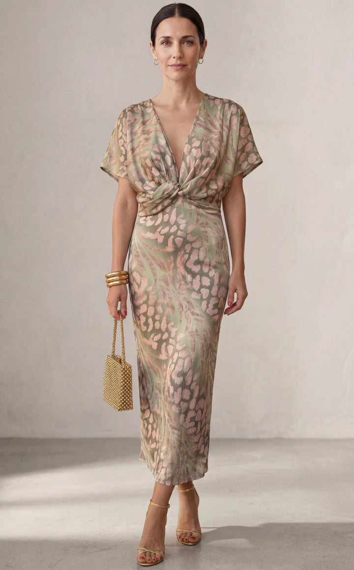 Sabina | Robe Midi Élégante