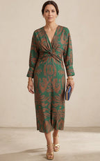 Julieta | Printed midi dress