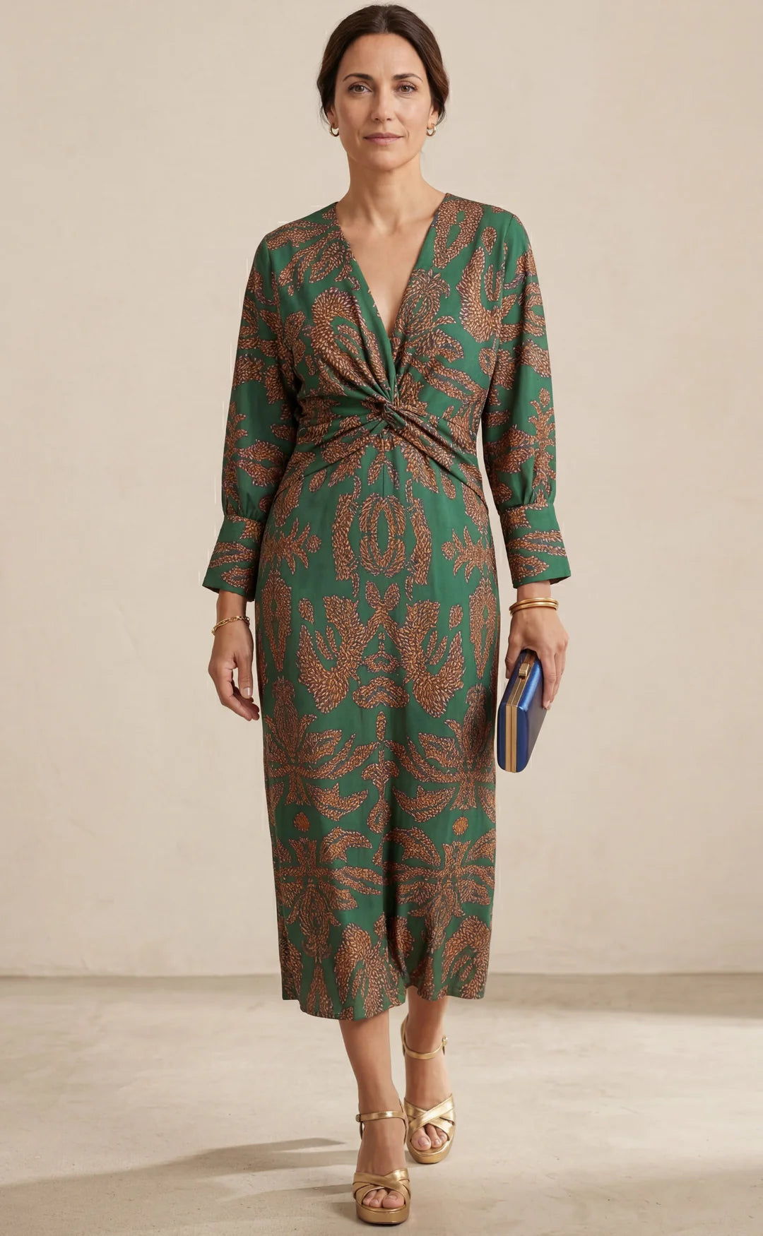 Julieta | Printed midi dress