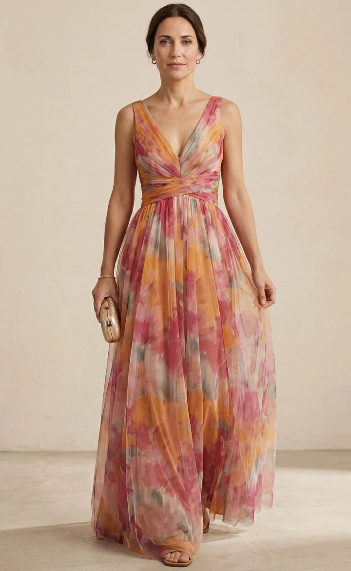 Lunelle | Robe à imprimé floral