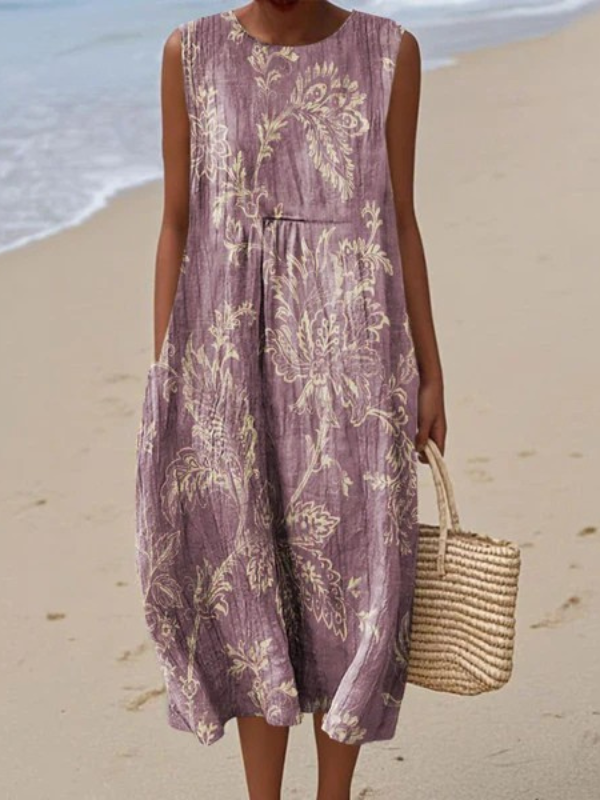 Mia | Robe midi florale